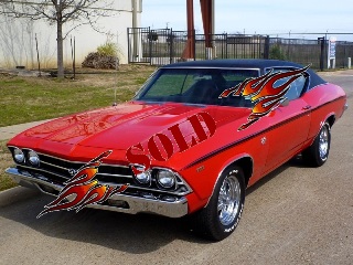 Left front 1969 Chevrolet Chevelle SS