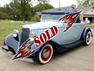 Left front 1934 Ford Roadster