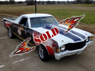 Right front 1972 Chevrolet El Camino