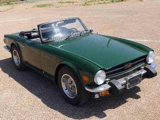 Right front 1976 Triumph TR6